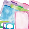 File Folders|Barker Creek Pink Ombré File Folder, 1/3-Cut Tab, Letter Size, Assorted, 107/Set (158)