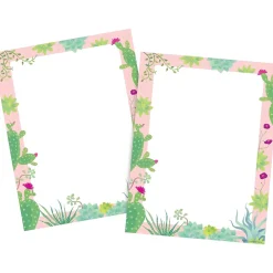 Classroom Paper*Barker Creek Prickles Computer Paper, 8 ½” x 11", 100 Sheets/Set (BC3881)