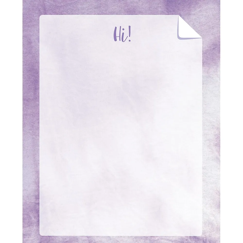 File Folders|Barker Creek Purple Ombré File Folder, 1/3-Cut Tab, Letter Size, Assorted, 107/Set (154)