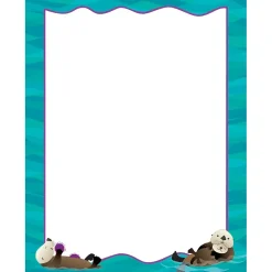 File Folders|Barker Creek Sea & Sky Otters On-Trend Organizer Set, 92/Set (4099)