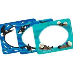 File Folders|Barker Creek Sea & Sky Whales File Folder, 1/3-Cut Tab, Letter Size, Assorted, 107/Set (145)