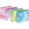 File Folders|Barker Creek Tie-Dye & Ombré File Folder, 1/3-Cut Tab, Letter Size, Assorted, 12/Pack (2014)