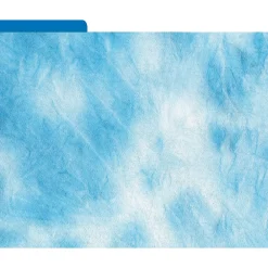 File Folders|Barker Creek Tie-Dye and Ombré File Folders, 3-Tab, Letter Size, Assorted, 12/Pack (1346)