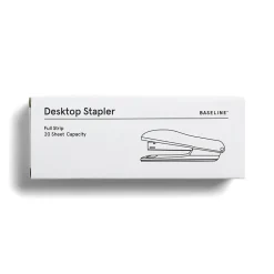 Staplers|BASELINE™ Baseline Desktop Stapler, Full-Strip Capacity, Black (BL58136)