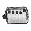 8" 6-Piece PVC Toiletry Bag Kit, Clear (A28712)<Basics New