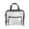 PVC Travel Wallet, Clear/Black (A005090FM)<Basics Hot