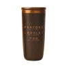 Cosmic Copper Purpose Is Your Why Tumbler, Brown/Copper, 16 oz. (93547)<Baudville Online