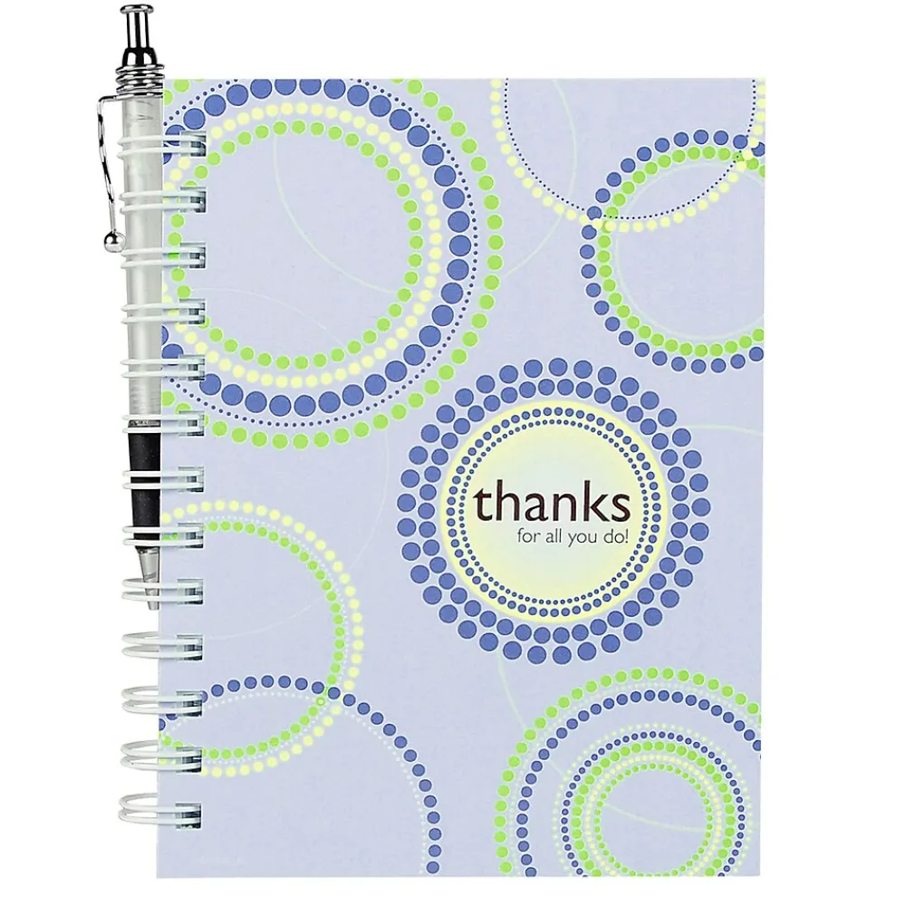 Journals|Baudville ® Hardcover Journal W/ Pen, Thanks for All You Do!