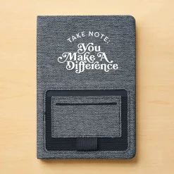 Journals|Baudville Sustainably Smart Hardcover Journal, 5" x 8", 80 Pages, 2/Pack (1393449P231)