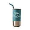 Tahoe Succeed More Travel Tumbler, Teal/Stainless Steel, 16 oz. (93139)<Baudville Sale
