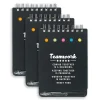 Journals|Baudville Teamwork Pocket Journal, 3" x 4", Narrow Ruled, 80 Pages, 3/Pack (1399868P331)