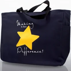 ® Tote Bag With Journal And Pen, Making the Difference<Baudville Sale