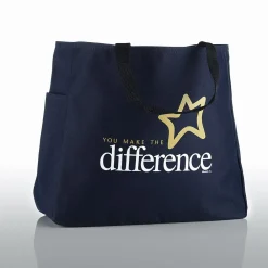 ® Tote Bag, You Make the Difference<Baudville Best