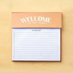 Notepads|Baudville Welcome to the Team Memo Pad, 8.75