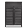 Storage Cabinets*Baxton Studio Harding 30.75'' W x 14.63'' D Storage Cabinet, Dark Brown (5306-STPL)