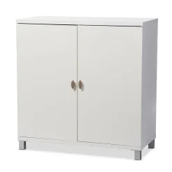 Storage Cabinets*Baxton Studio Marcy 35.1'' W x 15.6'' D Storage Cabinet, White (6470-STPL)