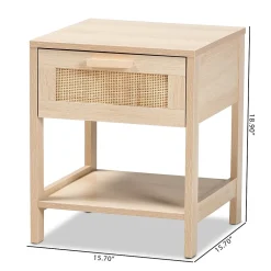 Storage Cabinets*Baxton Studio Sebille 18.9