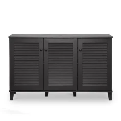 Storage Cabinets*Baxton Studio Warren 44.5'' W x 14.63'' D Storage Cabinet, Dark Brown (5307-STPL)