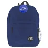 Bazic Classic Laptop Backpack, Medium, Navy Blue (BAZ1060)