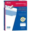 Online Bazic Kraft Self Seal Security Tinted #10 Business Envelope, 4 1/8" x 9 1/2", 500/Pack (BAZ5064)
