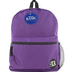 Products Basic Backpack, Purple, Pack of 2 (BAZ1037-2)<Bazic Online