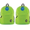 Products Classic Backpack, Lime Green, Pack of 2 (BAZ1054-2)<Bazic Outlet