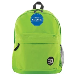 Products Classic Backpack, Lime Green, Pack of 2 (BAZ1054-2)<Bazic Outlet