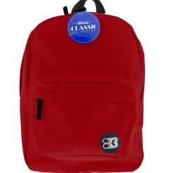 Products® Classic Backpack 17" Burgundy, Pack of 2 (BAZ1059-2)<Bazic Outlet