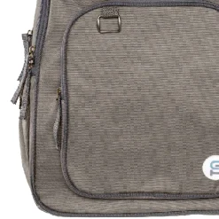 Bazic Raleigh Laptop Backpack, Large, Brown (1113)