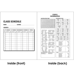 Composition Notebooks|Bazic 1-Subject Composition Notebooks, Quad-Ruled, 100 Sheets, Multicolor, 6/Bundle (BAZ5052-6)