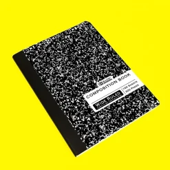 Composition Notebooks|Bazic 1-Subject Composition Notebooks, Wide Ruled, 100 Sheets, Multicolor, 6/Bundle (BAZ508-6)