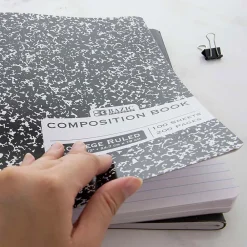 Notebooks|Bazic 1-Subject Composition Notebooks, College Ruled, 100 Sheets, Multicolor, 12/Bundle (BAZ5050-12)