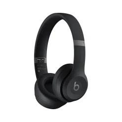 Solo 4 Wireless On-Ear Headphones, Bluetooth, Matte Black (MUW23LL/A)<Beats Hot