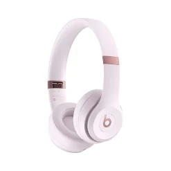 Solo 4 Wireless On-Ear Headphones, Bluetooth, Cloud Pink (MUW33LL/A)<Beats New