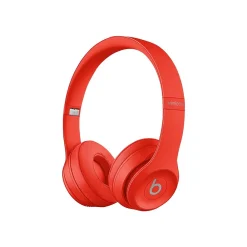 Solo3 Wireless Bluetooth Stereo Headphones, Citrus Red (MX472LL/A)<Beats Discount