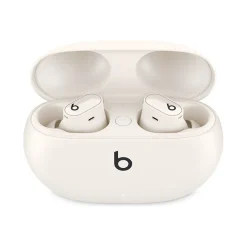 Studio Buds + True Wireless Active Noise Canceling Earbuds, Bluetooth, Ivory (MQLJ3LL/A)<Beats Discount