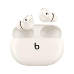 Studio Buds + Wireless Noise Canceling Bluetooth Earbuds, Ivory (MQLJ3LL/A)<Beats