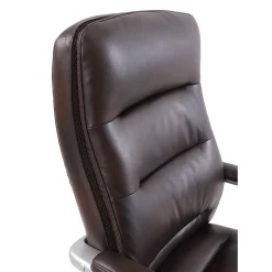 Ergonomic Chairs*Beautyrest Platinum Sofil Bonded Leather Executive Chair, (49404BR) Brown