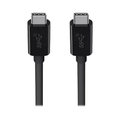 Belkin 3.3' USB C Male/C Male Cable, Black (F2CU052BT1M-BLK)