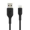 Belkin BOOST CHARGE Lightning to USB-A Cable, 15cm / 6", Black