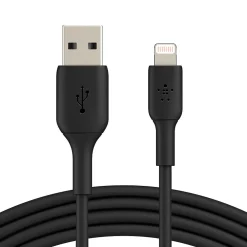 Belkin BOOST CHARGE Lightning to USB-A Cable, 15cm / 6", Black