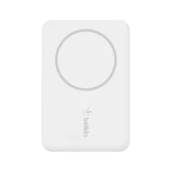 BOOST CHARGE Magnetic Wireless Power Bank for iPhone 12/13/14, 2500mAh, White (BPD002BTWH)<Belkin Hot