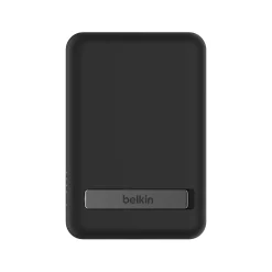 BOOST CHARGE Magnetic Wireless Power Bank for iPhone 12/13/14, 5000mAh, Black (BPD004btBK)<Belkin New