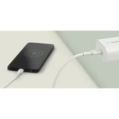 BOOST CHARGE USB Wall Charger for Multiple Brands, White (WCA004DQWH)<Belkin Sale