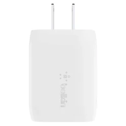 BOOST CHARGE USB-C to Lightning Car Charger for Multiple Brands, White (WCA003dqWH)<Belkin Online