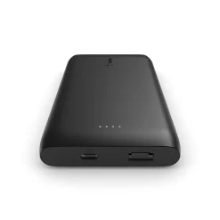 BOOST CHARGE USB-C PD Power Bank, 18W, 10,000 mAh + USB-C Cable, Black<Belkin New