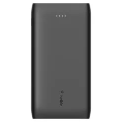 BOOST CHARGE USB-C PD Power Bank, 18W, 10,000 mAh + USB-C Cable, Black<Belkin New