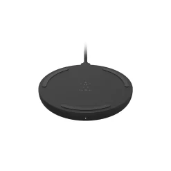BOOST CHARGE 10W Wireless Charging Pad + QC 3.0 Wall Charger + Cable, Black<Belkin Online