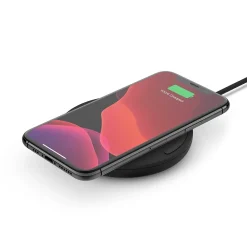 BOOST CHARGE 10W Wireless Charging Pad + QC 3.0 Wall Charger + Cable, Black<Belkin Online