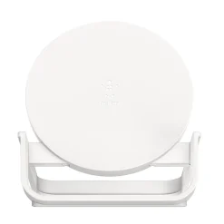 BOOST CHARGE Wireless Charging Stand, 10W, White<Belkin Discount